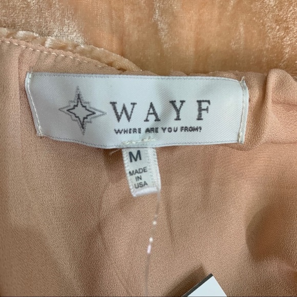 🎁 WAYF Lindon Off-the-Shoulder Velvet Blouse - Picture 7 of 8